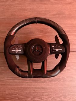 Mercedes-AMG Carbon Fiber Alcantara Steering Wheel