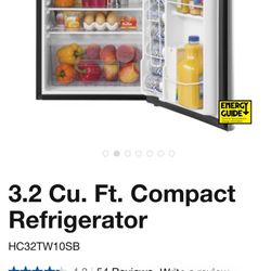 3.2 Cu. Ft. Compact Refrigerator