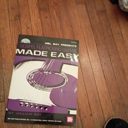 Brand new gospel flat taking guitar made easy book with CD in it firm price $15 pick up only 865 Ellsworth avenue right off of East Livingston avenue 