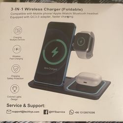 3 in 1 Wireless Charging Stations