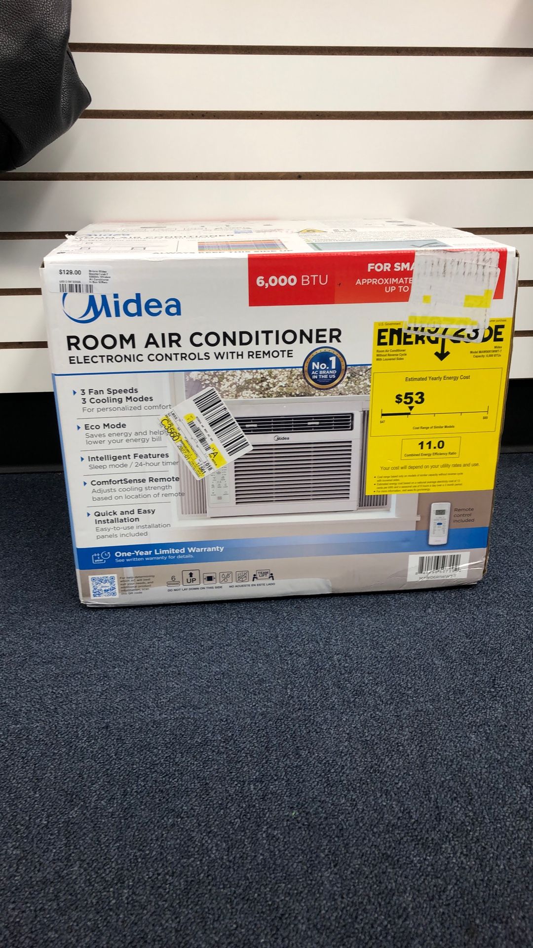 Midea 6,000 BTU Window Air Conditioner (70487996)