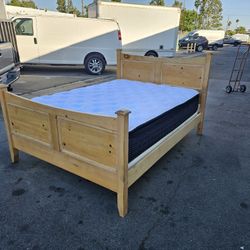 Queen Bed And Mattress