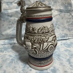 1979 Avon “Car Classics” Ceramic Stein - Handcrafted in Brazil