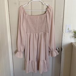 SHEIN Blush Pink Dress