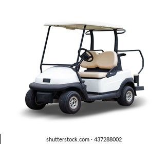 Broken Or Wrecked Gas Golf Cart