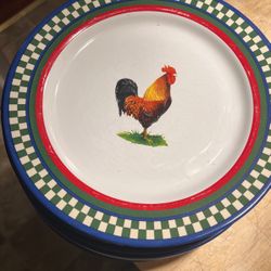 Ella Rooster Plates
