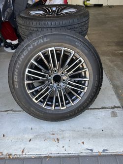 BRAND NEW SUV CONTINENTAL TIRES AND RIMS