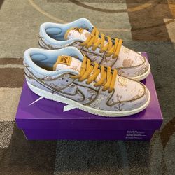Nike Dunk Sb Low City Of Style Pastoral Print Sz 10.5