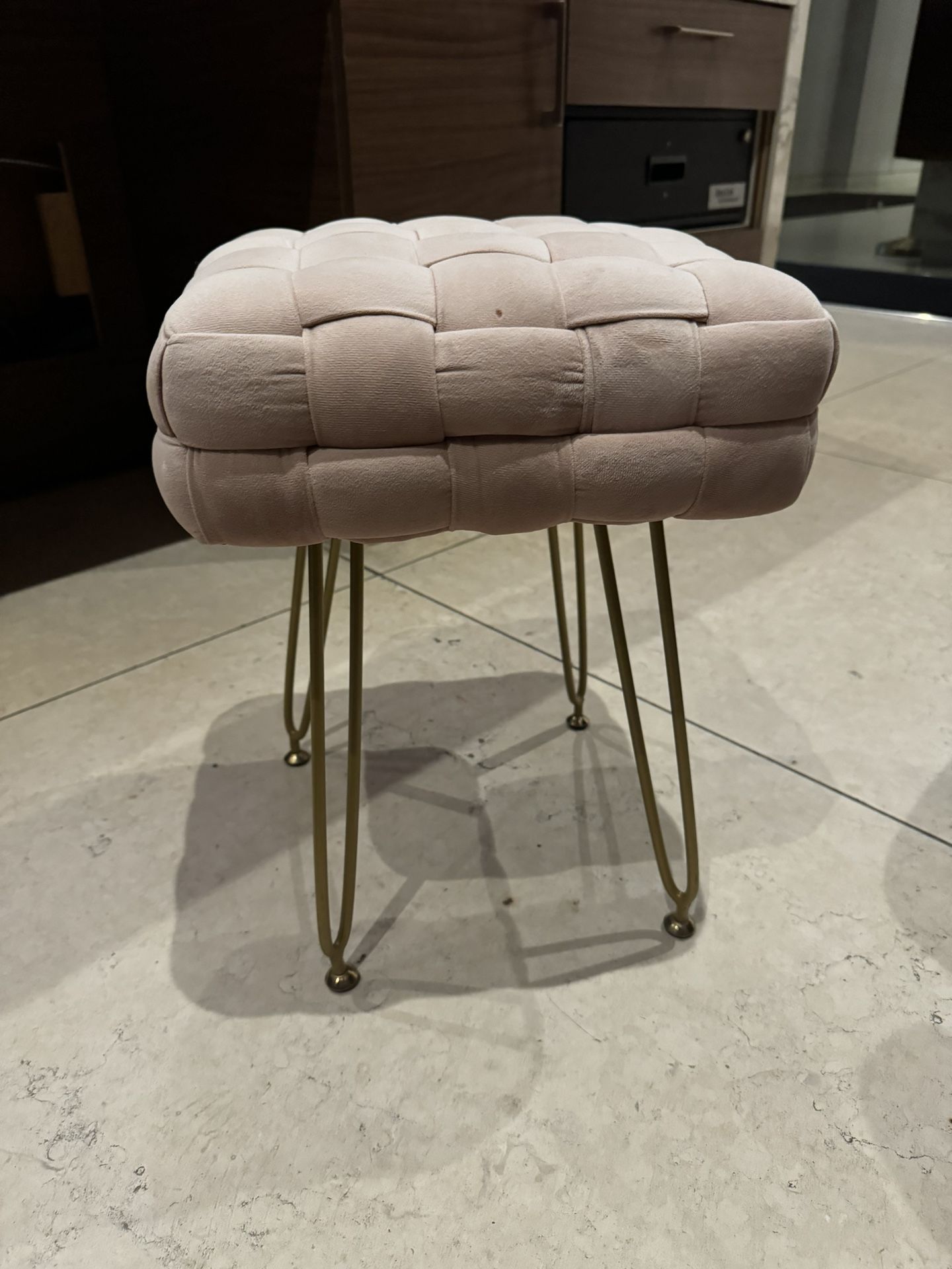 Pink Stool Chair