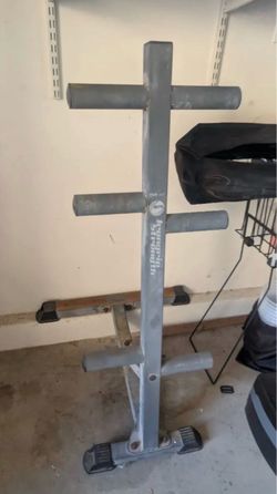 Iron Grip Strength Olympic Plate Tree