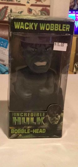 The incredible hulk bobble head