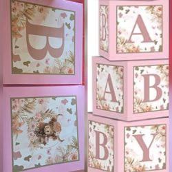 Baby Shower Balloon Boxes