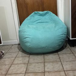 Comfy Aqua Teal Mint Bean Bag Chair