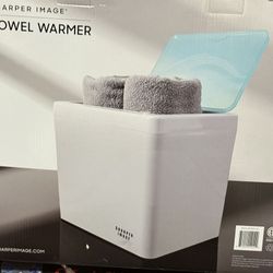 NIB Sharper Image Towel Warmer