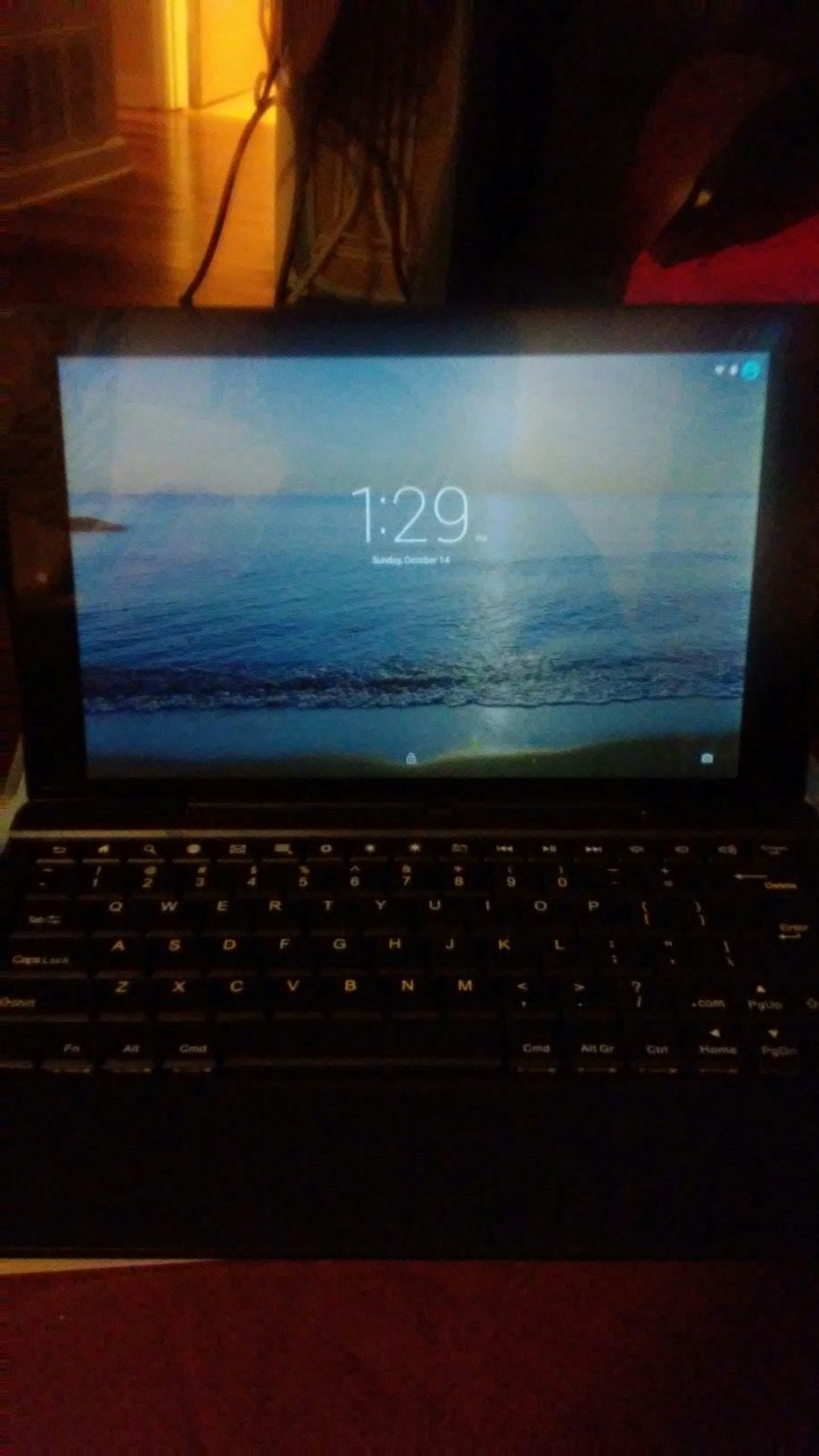 Android tablet with keyboard