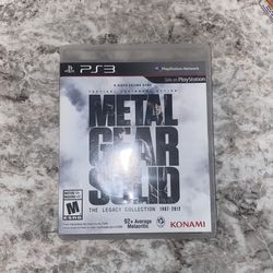 Metal Gear Solid - The Legacy Collection (1(contact info removed))