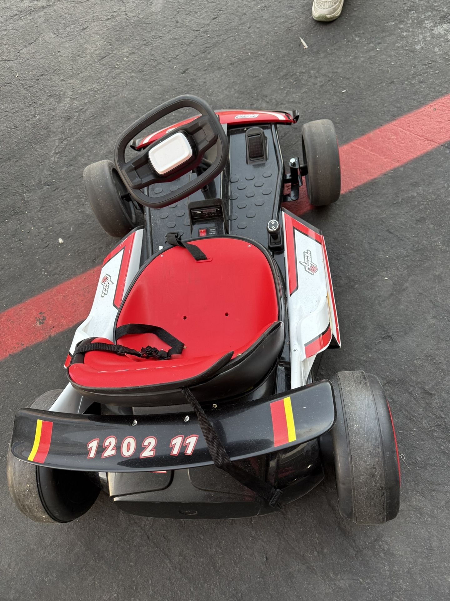 Kids Racing Car Used Working Good Just No Charger