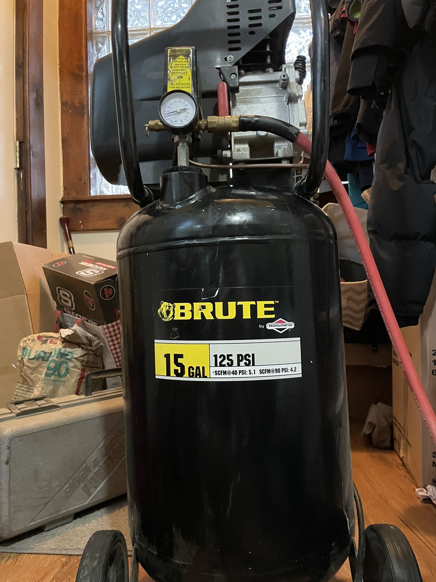 Brute 15 Gallon AIR Compressor for Sale in Indianapolis, IN OfferUp