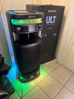 Sony ULT TOWER 10 Bluetooth Party Speaker | Massive Bass, Karaoke/ Guitar Inputs, Premium Sony Audio