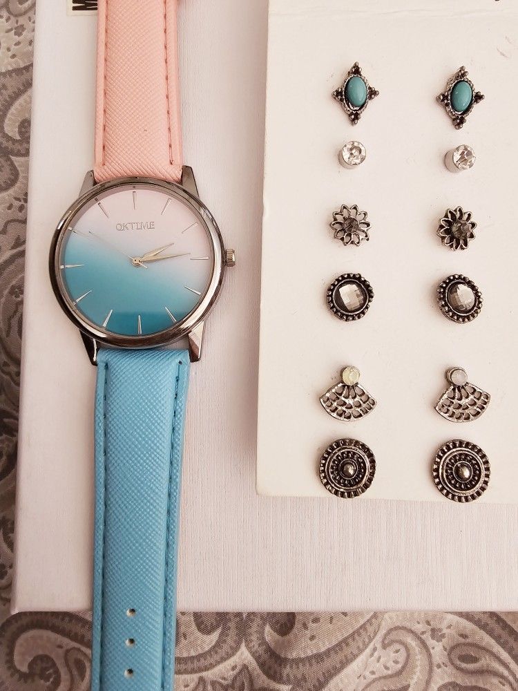 Ladies Watch Combo Set