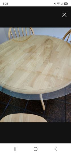 Glass table top