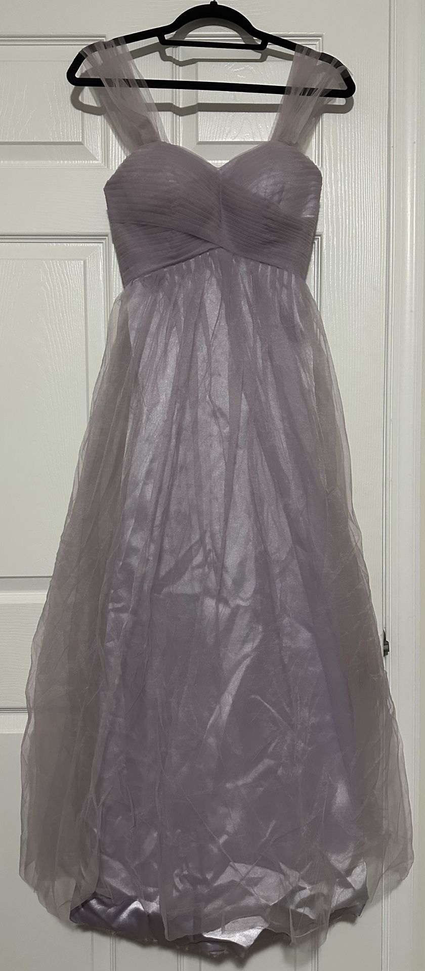 Cocomelody Column Floor Length Tulle Dress