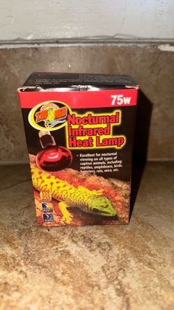 Nocturnal infrared heat lamp