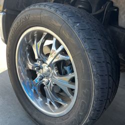 20in VooDoo Wheels Paired with 20in Toyos