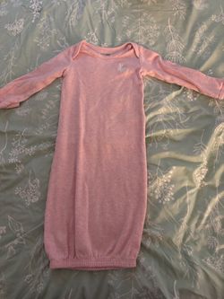 Carter's Baby Girl Pink Sleep Gown
