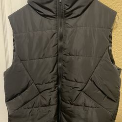 Black Puffer Vest