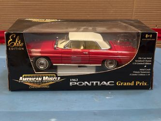 1962 American Muscle Elite 1/18 scsle Pontiac Grand Prix Die Cast