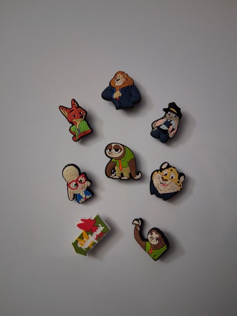 ZOOTOPIA CROC CHARMS