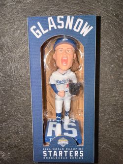 Tyler Glasnow Dodgers 2025 World Champion Bobblehead