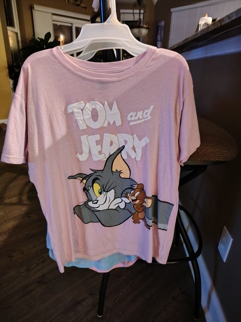 New TOM and JERRY SHIRT SIZE XL