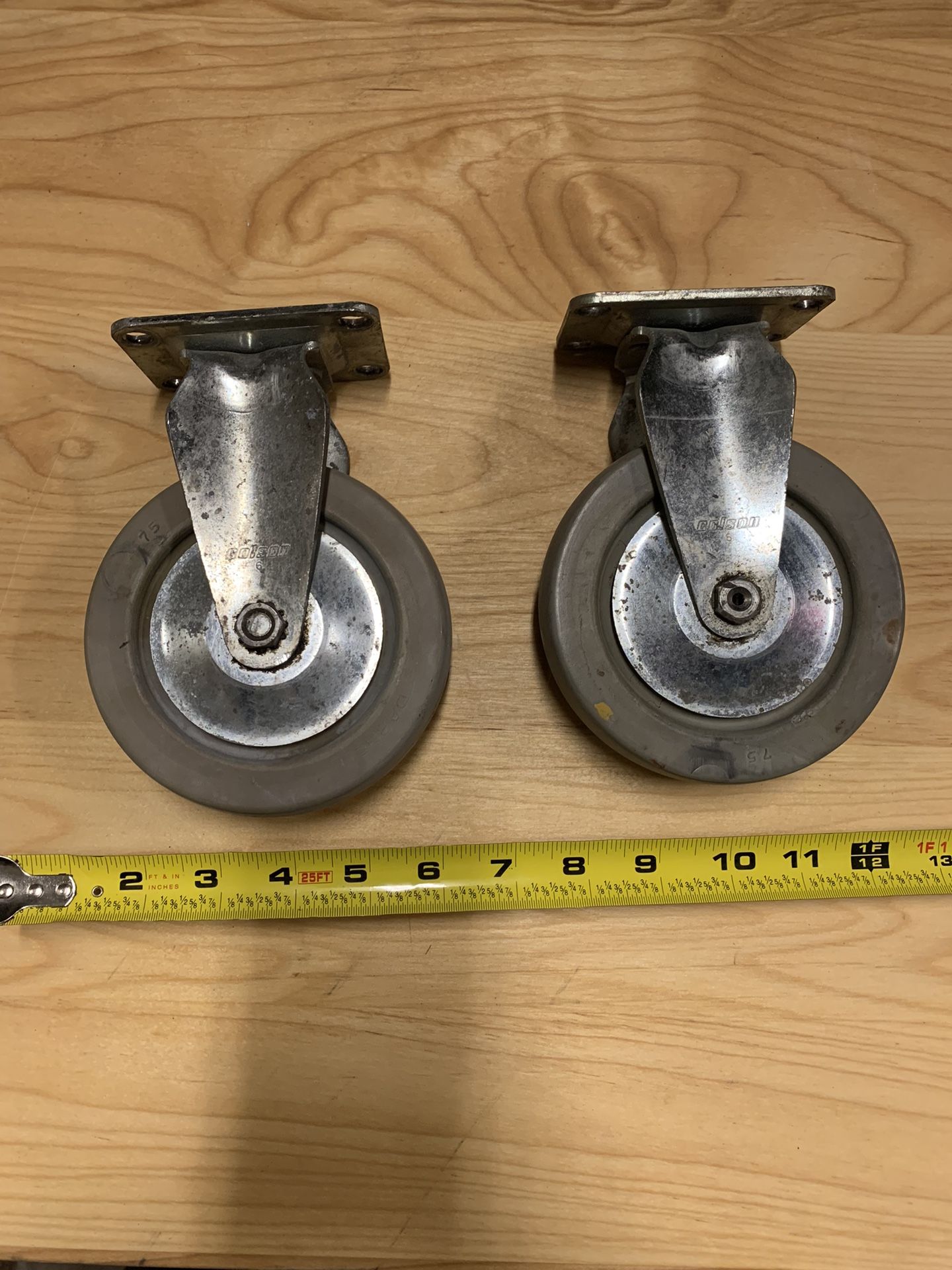 7 Inch Casters On Iron
