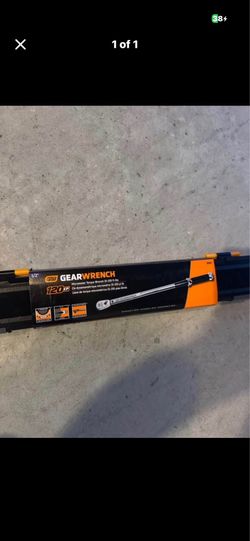 Gearwrench 1/2” micrometer torque wrench