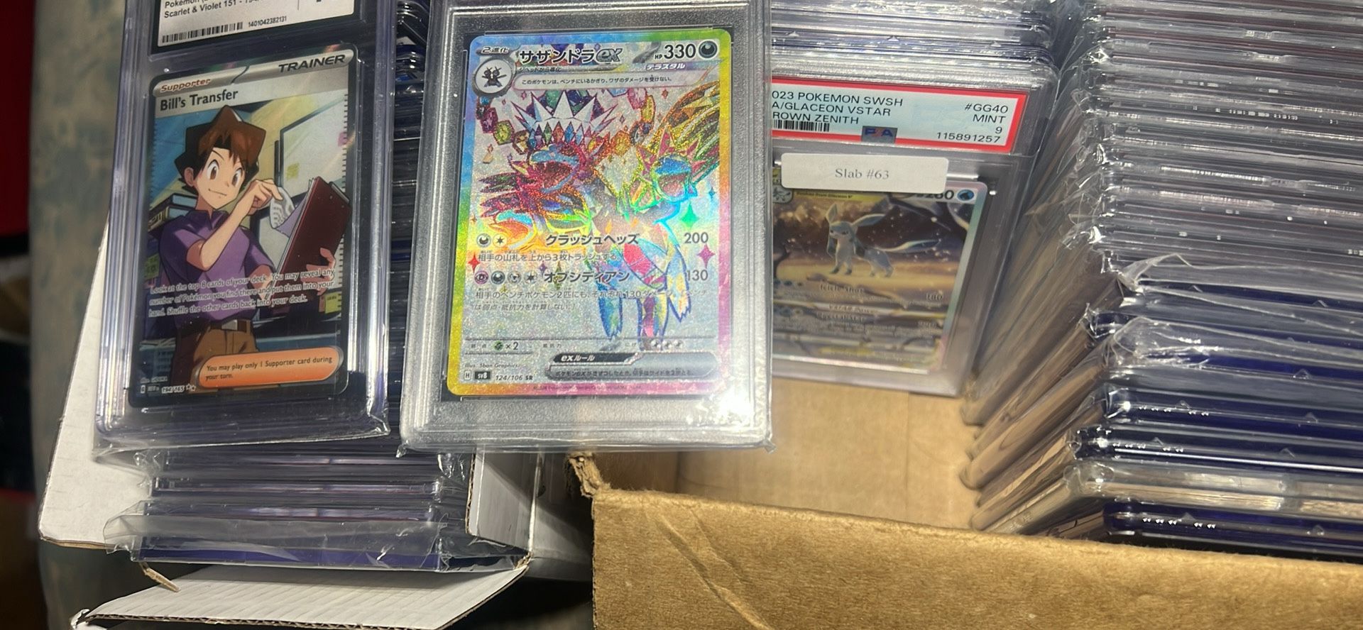 55 Graded Pokemon Cards
