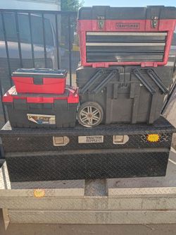 Truck bed toolbox 51 inch and a 46 inch.