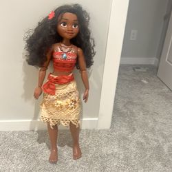 Moana doll from Costco about 3ft tall