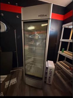 Premium Levella Commercial Glass Door Refrigerator – 22.5 Cu Ft Display Cooler