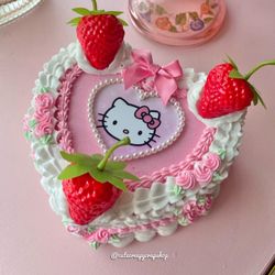 Hello Kitty Fake Cake Jewelry Box 