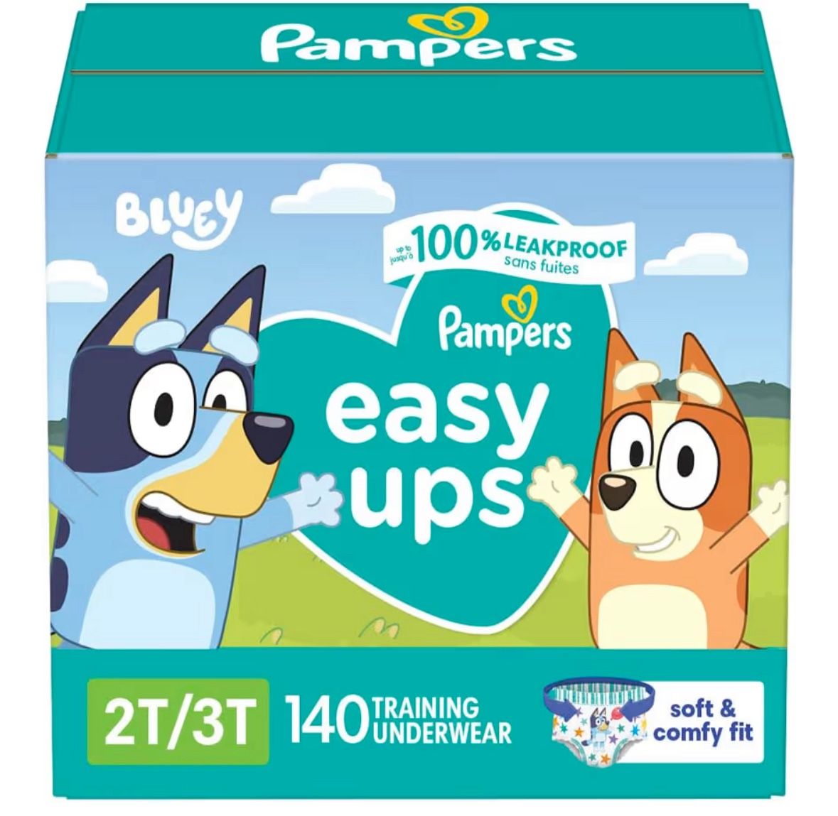 2/3T Pampers Easy Up Training Pants
