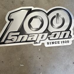 Snap on Sign