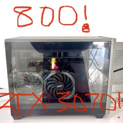 ⚡ $800 Gaming Beast – i7-13700F | RTX 3070 | 32GB DDR5 | 3TB SSD | Compact & Powerful