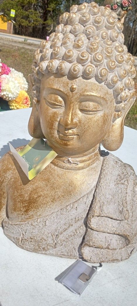 New Very Detailed Buddha Statue Made Of Resin