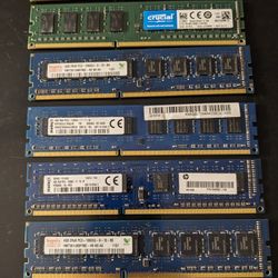 4 GB PC3 Desktop Ram $10