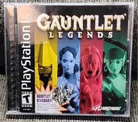 Playstation 1 Gauntlet Legends Black label