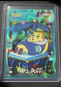 SpongeBob topps chrome