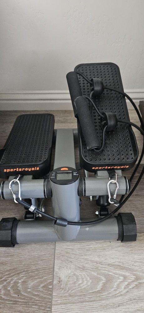 Stair Stepper With Resistance Bands