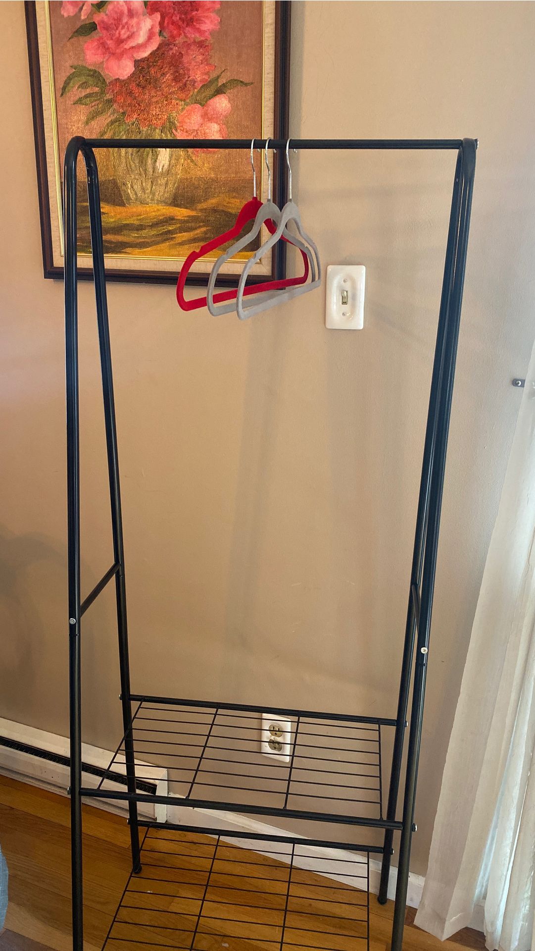 Small clothing rack lightweight